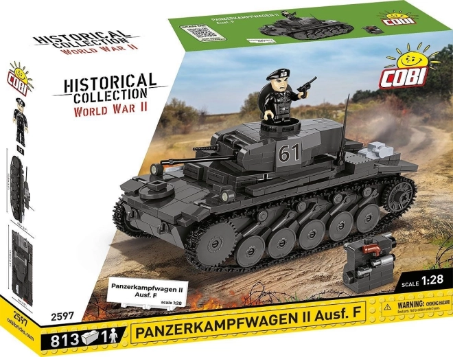 Kit de construcción del tanque Panzerkampfwagen II