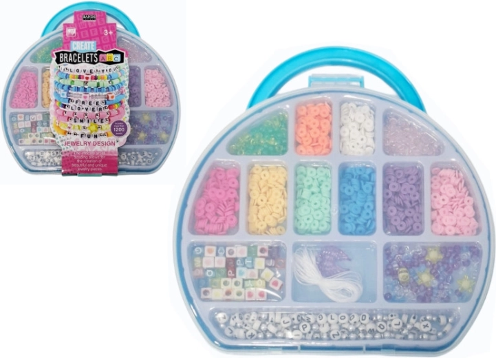 Set de cuentas con accesorios para hacer joyas