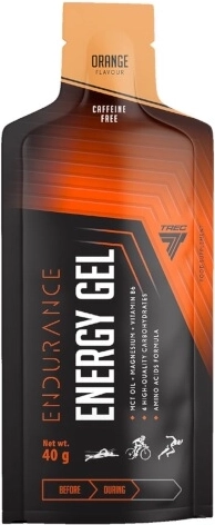 Trec Endurance gel energético sin cafeína naranja 40 g