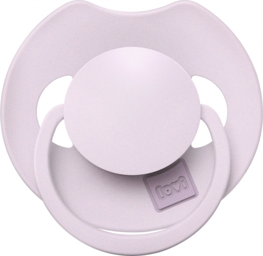 Chupete dinámico de silicona LOVI Prime 0–6 m, Lilac