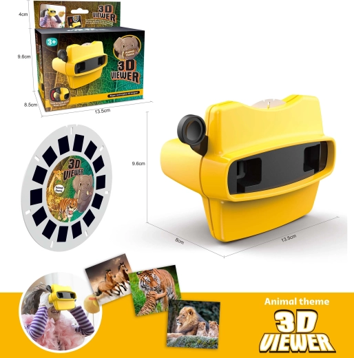 Gafas 3D Safari para niños 13,5 × 8 × 9,6 cm
