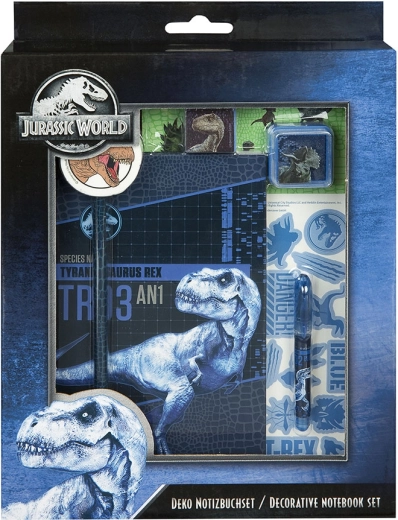 Set creativo de cuadernos con motivo JURASSIC WORLD