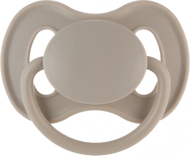 Chupete de caucho Canpol babies cereza Nude 0–6 meses beige
