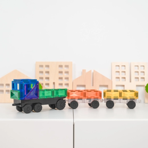 Cree vehículos, trenes y remolques
