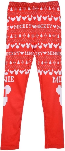 Leggings navideños para niña Disney Minnie