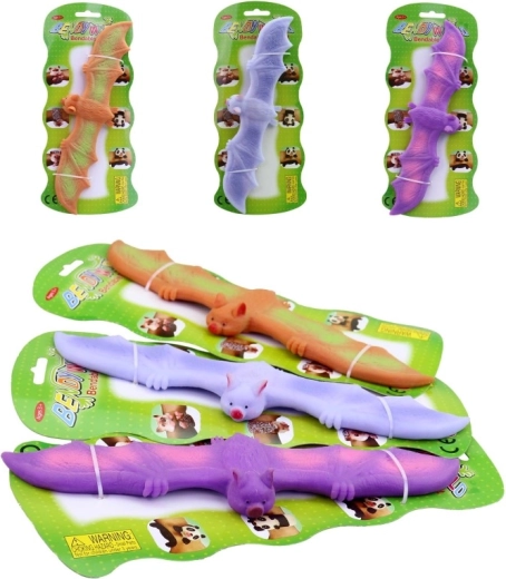 Fidget flexible de murciélago – juguete de goma 25 cm