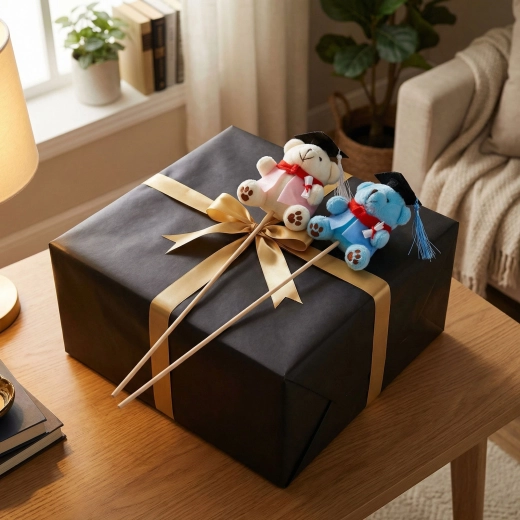 Un bonito complemento para el envoltorio de regalo