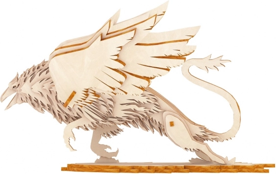Rompecabezas 3D de madera: grifo