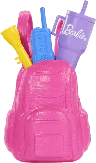 Mochila llena de accesorios