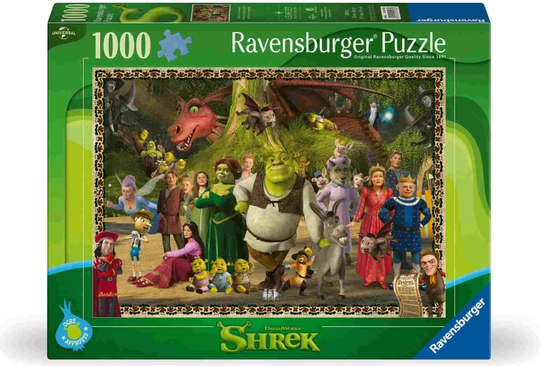 Puzle Ravensburger Shrek: Evergreen de 1000 piezas