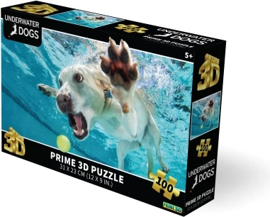 Puzle 3D Perro – rompecabezas lenticular de 100 piezas