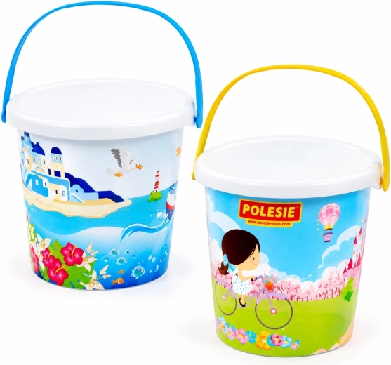 Polesie cubo infantil grande con imagen y tapa - 1 pieza