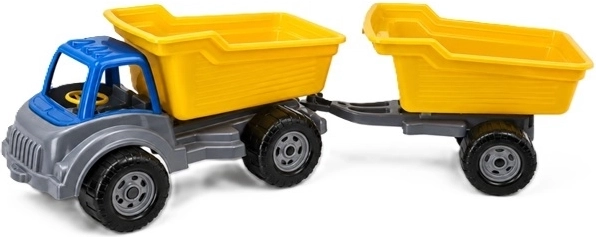 Coche infantil con remolque