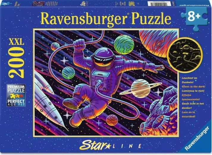 Puzzle luminoso Ravensburger Excursión al espacio XXL 200 piezas
