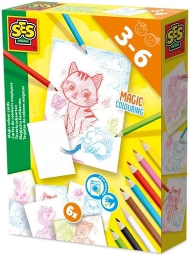 SES Creative Magic Colouring libros mágicos para colorear con lápices de colores