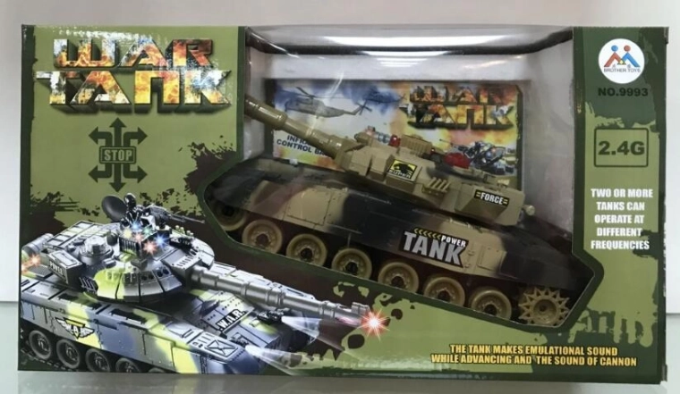 Tanque de guerra teledirigido