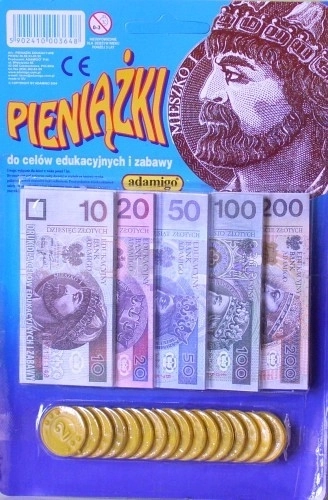 Dinero y monedas infantiles PL