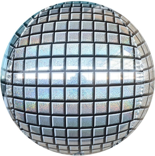 Globo de foil disco bola 40 cm