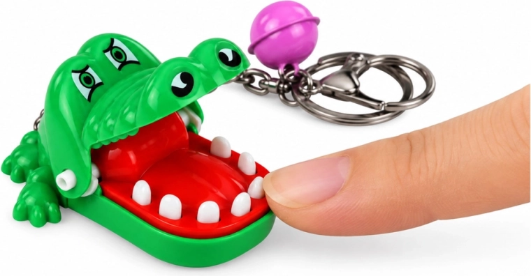 Divertido juego con dientes