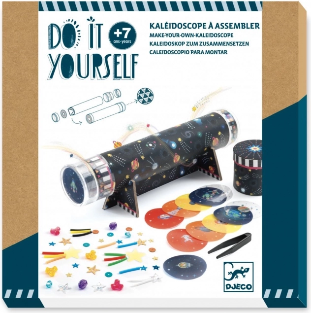 Kaleidoscopio espacial DIY