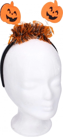 Diadema de carnaval con calabaza