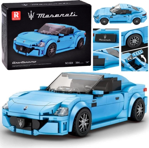 Set de construcción técnico MASERATI GranTurismo – modelo de coche con licencia, 384 piezas