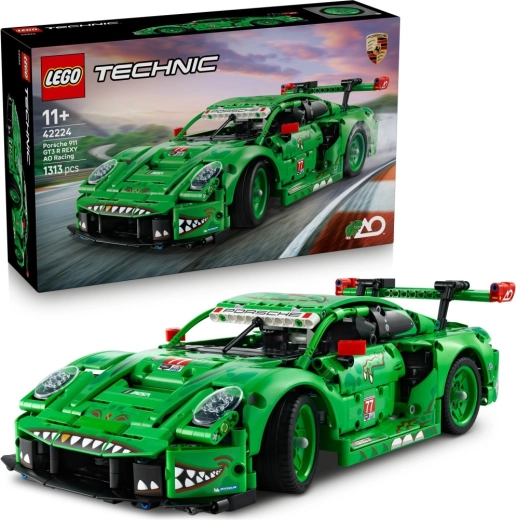 LEGO Technic Porsche 911 GT3 R REXY AO Racing coche de carreras