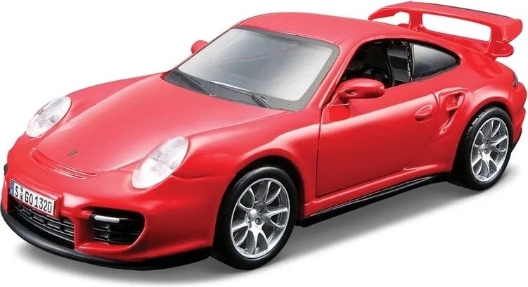 Bburago Porsche 911 GT2 rojo 1:32