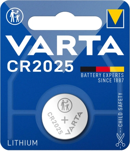 Pila de botón de litio CR2025 Varta