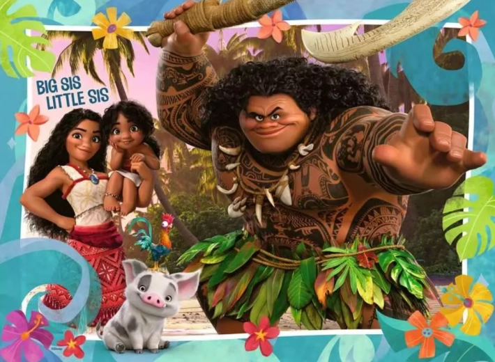 Puzzle XXL de 100 piezas Vaiana 2