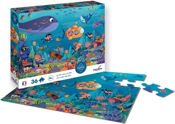 Puzzle Sentosphere Vida bajo el mar 36 piezas