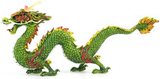 Figura de dragón chino