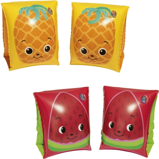 Manguitos hinchables para niños BESTWAY fruta – sandía/piña 23 × 15 cm