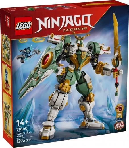Mecha titánico de Lloyd de Lego Ninjago – 15.º aniversario
