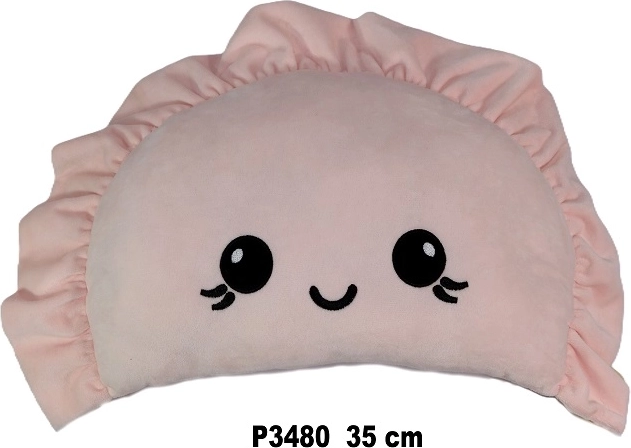 Bolsa de regalo tipo pieróg rosa 35 cm
