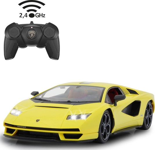 Coche RC Lamborghini Countach LPI 800-4 1:16 amarillo