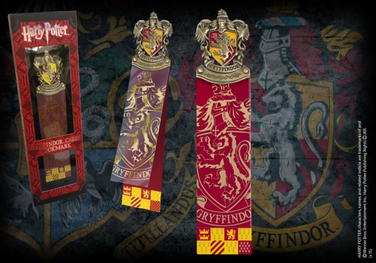 Marcapáginas deluxe de Harry Potter Gryffindor