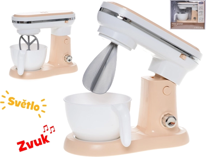 Robot de cocina infantil con efectos de luz y sonido 16,5 cm