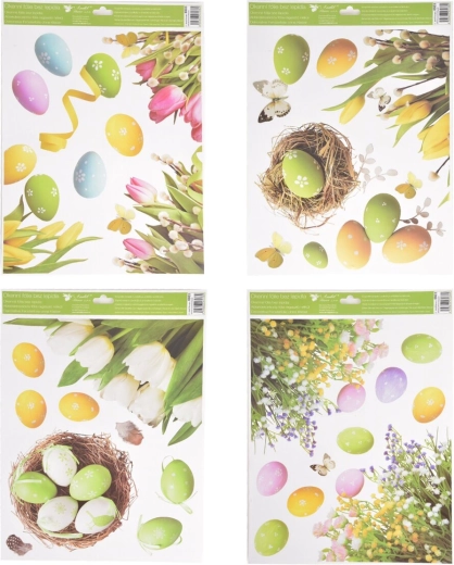 Lámina para ventana Huevos de Pascua 42 × 30 cm (4 variantes)
