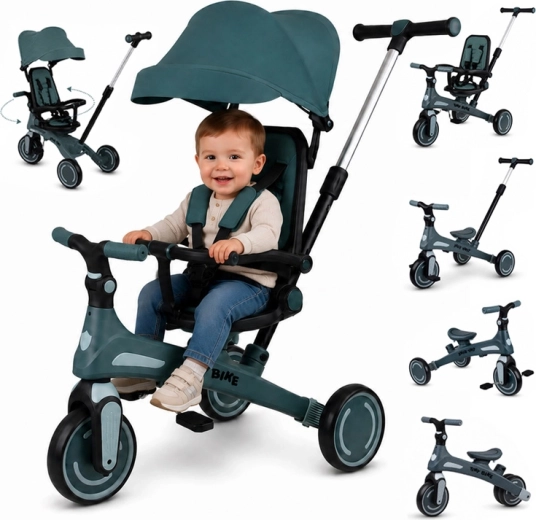 Triciclo infantil Tiny Bike 5 en 1 evolutivo con el niño – Estándar