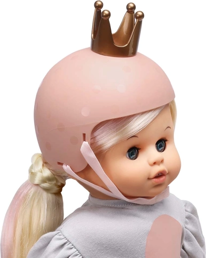 Para muñecas de 45 cm y con correa bajo la barbilla