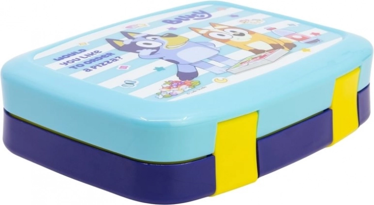 Caja de merienda con compartimentos Bluey
