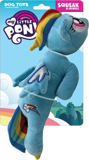 Juguete de peluche para perros My Little Pony Rainbow Dash 33 cm