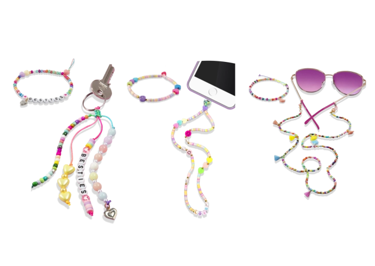 Personalización con letras y charms