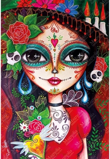 Puzle Magnolia Catrina de 1000 piezas
