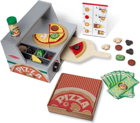Cocinita infantil de pizza Melissa & Doug