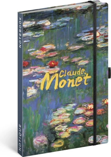 Cuaderno rayado NOTIQUE Claude Monet 13 × 21 cm