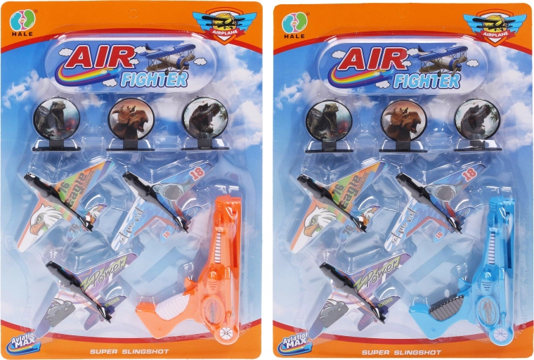 Aviones lanzadores - set de 3 uds.