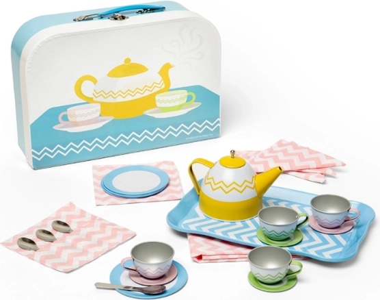 BIGJIGS TOYS juego de té en maletín