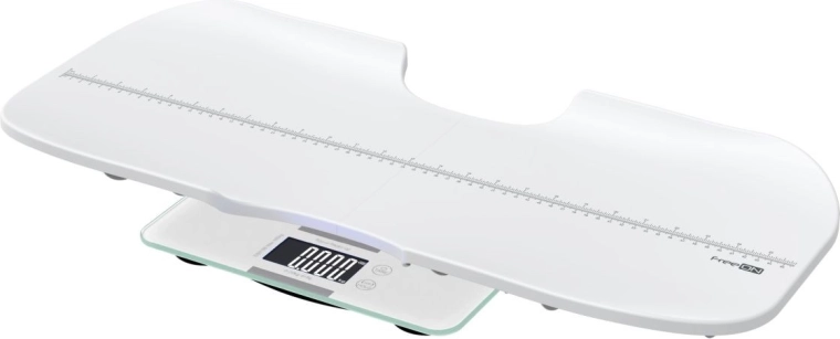 Báscula para bebés y personas FreeON 2 en 1, blanca